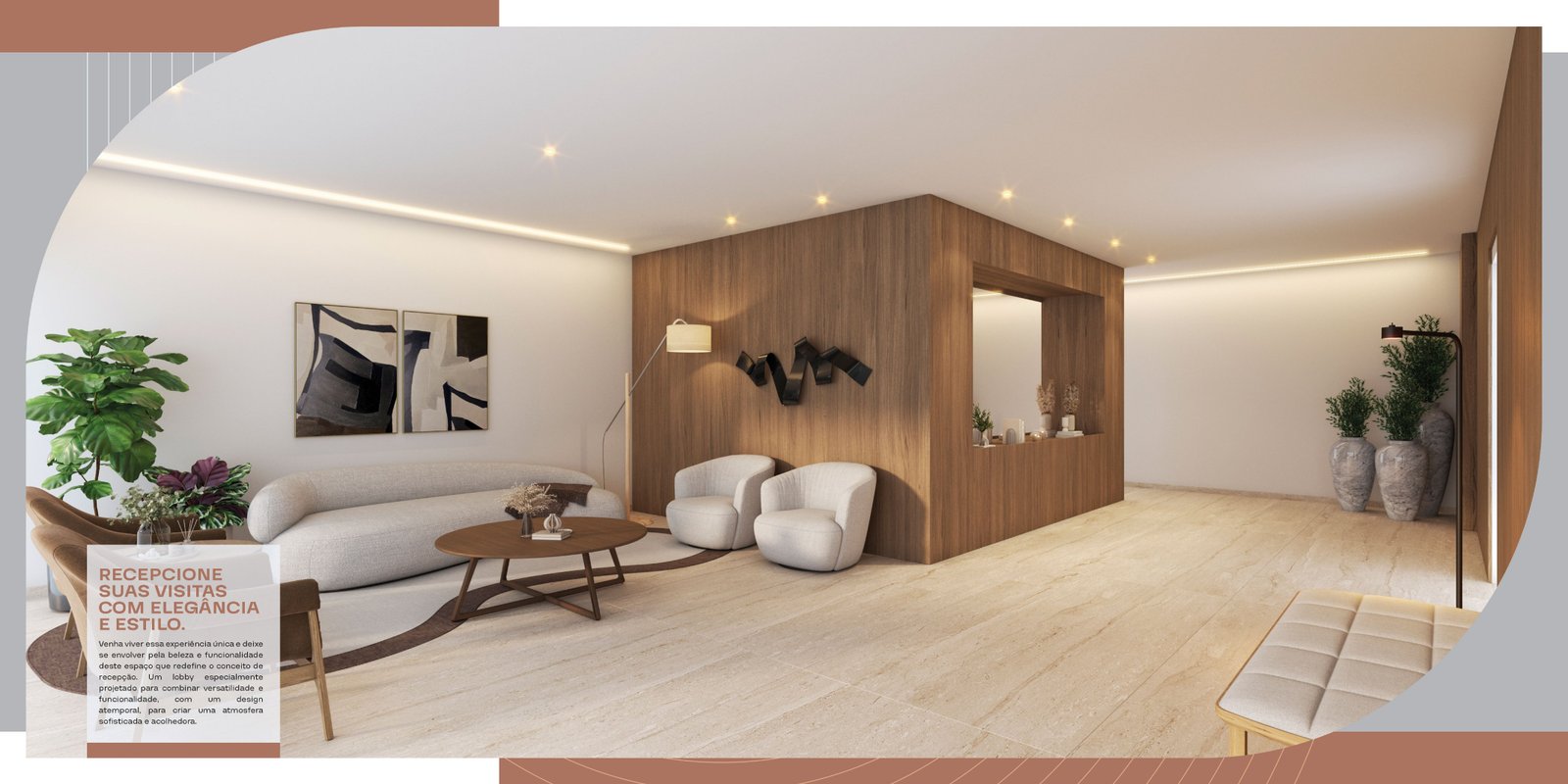 Lobby do Emanoel Messias Residence