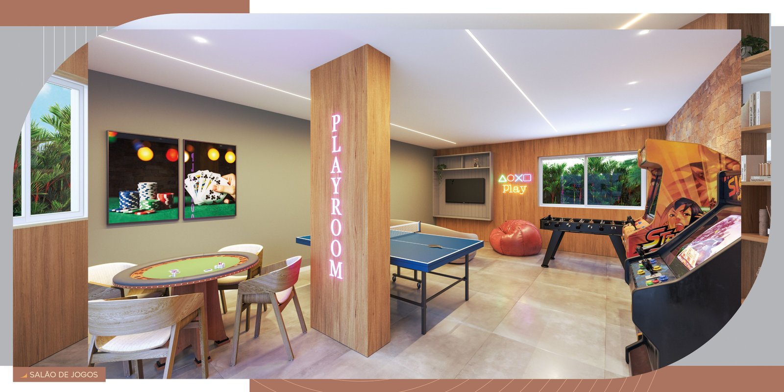 Salão de jogos / Playroom