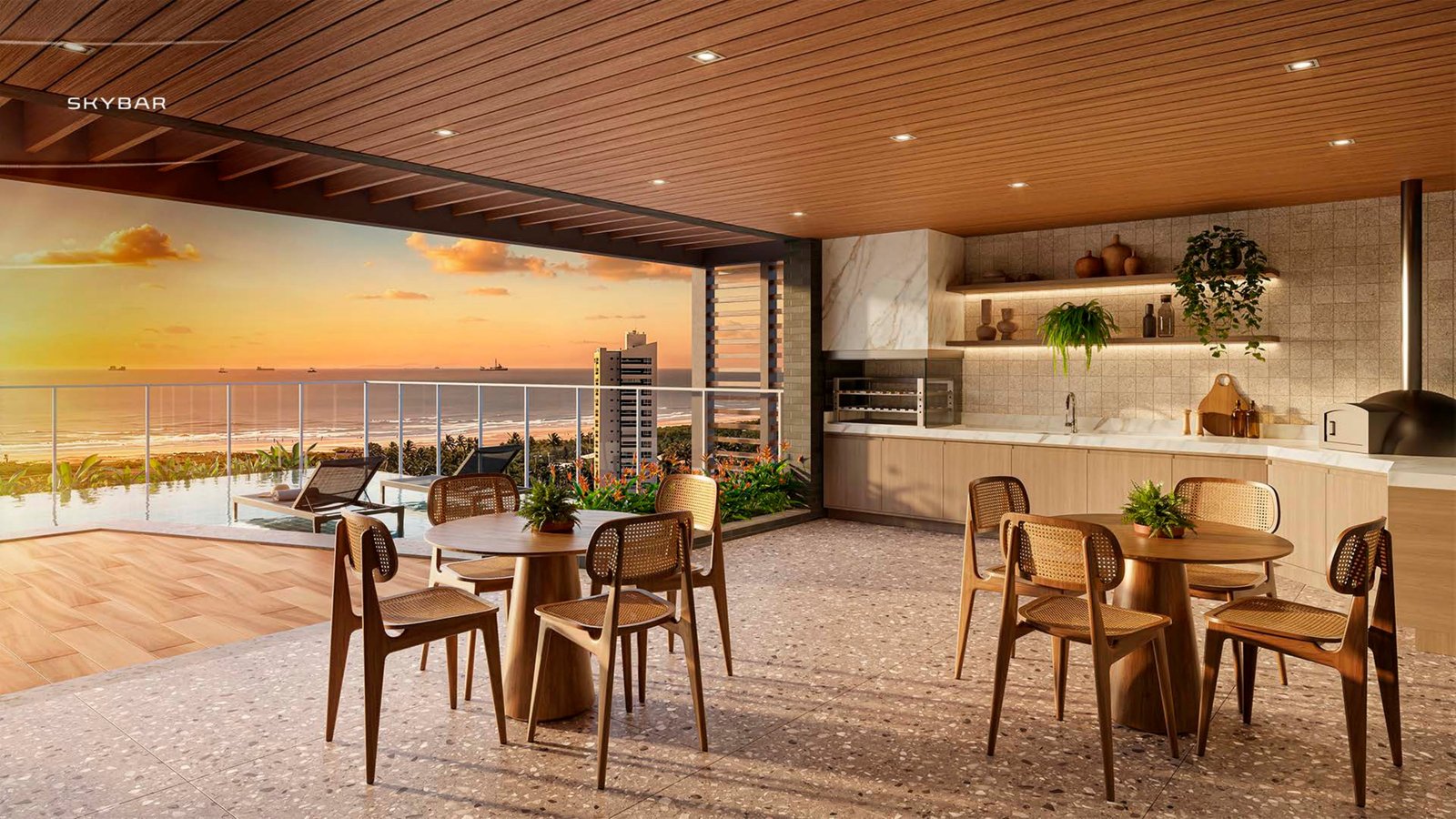 Sky Bar do Ocean Tower