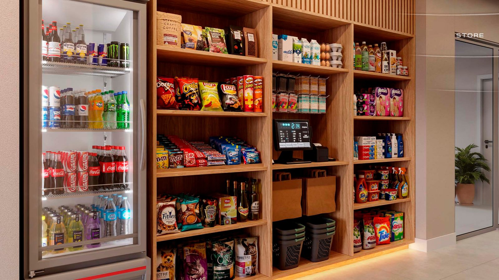 Mini-mercado Store
